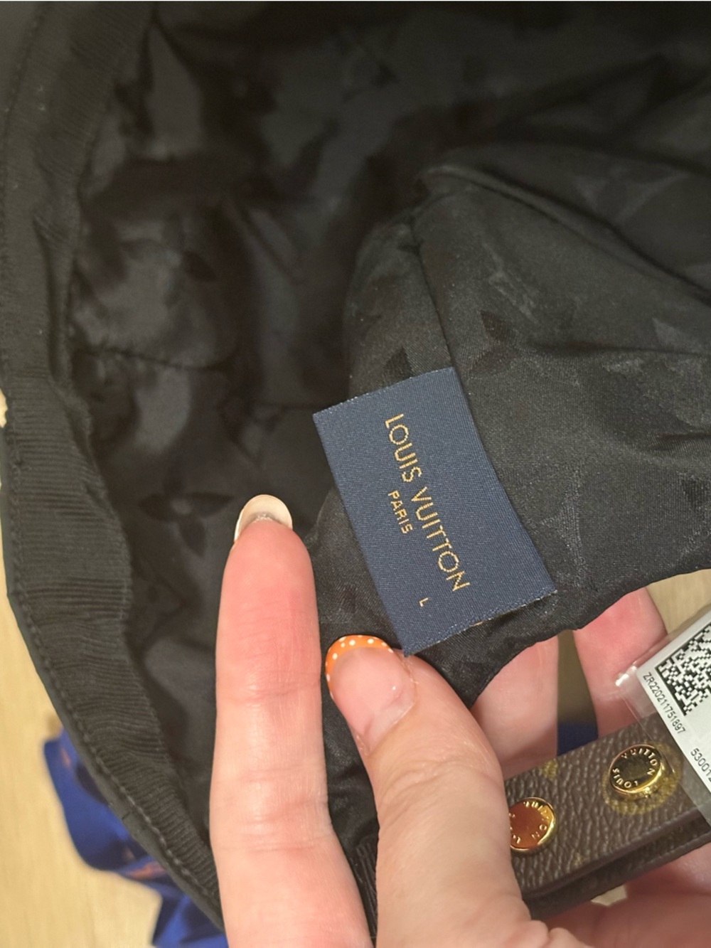 NWT Louis Vuitton Get Ready Cap in black - Picture 7 of 8